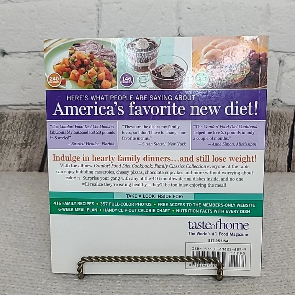 Everyday Taste of Home Comfort Food Diet Cookbook: New Family Classic Collection